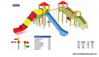 Ahşap Çocuk Oyun Parkı AKMP-154