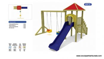 Ahşap Çocuk Oyun Parkı AKMP-151